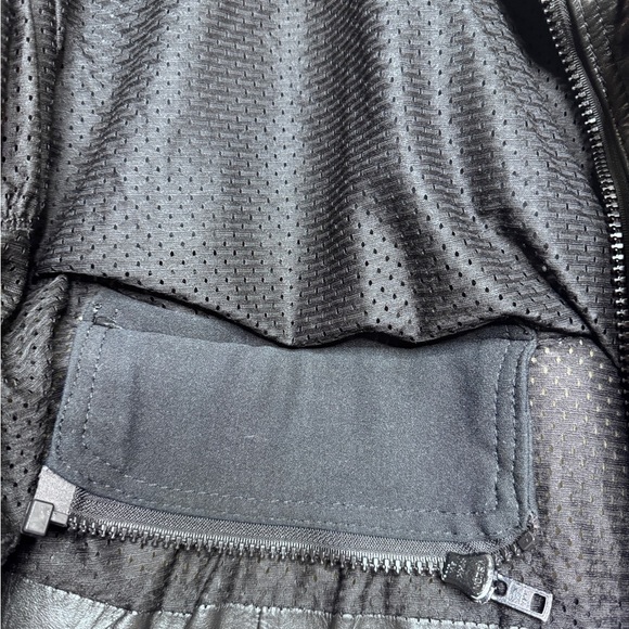 Vintage Leather Protech Apparel Motorcycle Jacket Sz 44 - Picture 6 of 13